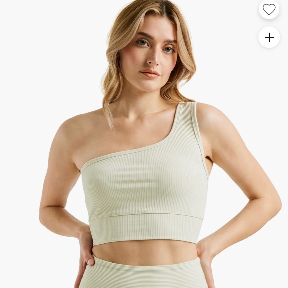 NWT Year of Ours Ribbed 54 Bra - Bone / Beige